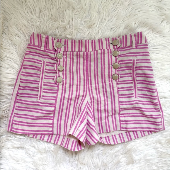 Cartonnier Linen Sailor Shorts - Picture 1 of 4